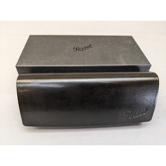 PERSOL PO2476S 108133 Brown Square Unisex Sunglasses, Brown/Brown, 52 mm - Picture 12 of 12